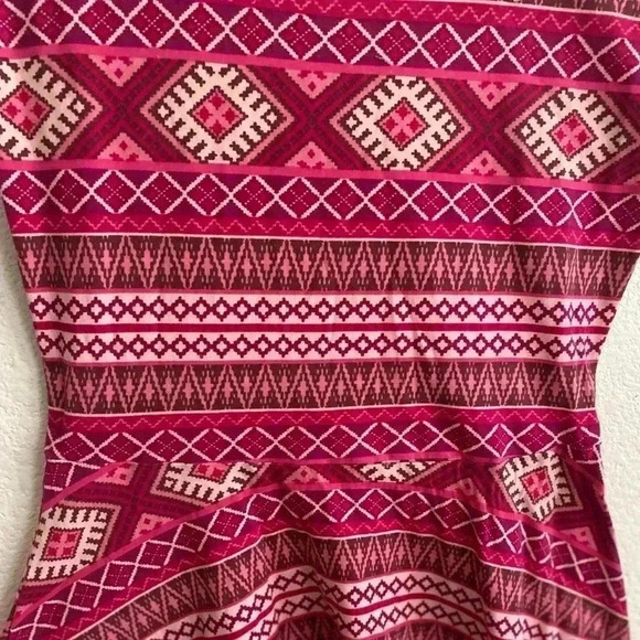 🆕Girls Back Cut Out Skater Pink Dress 14🆕 - Picture 4 of 7